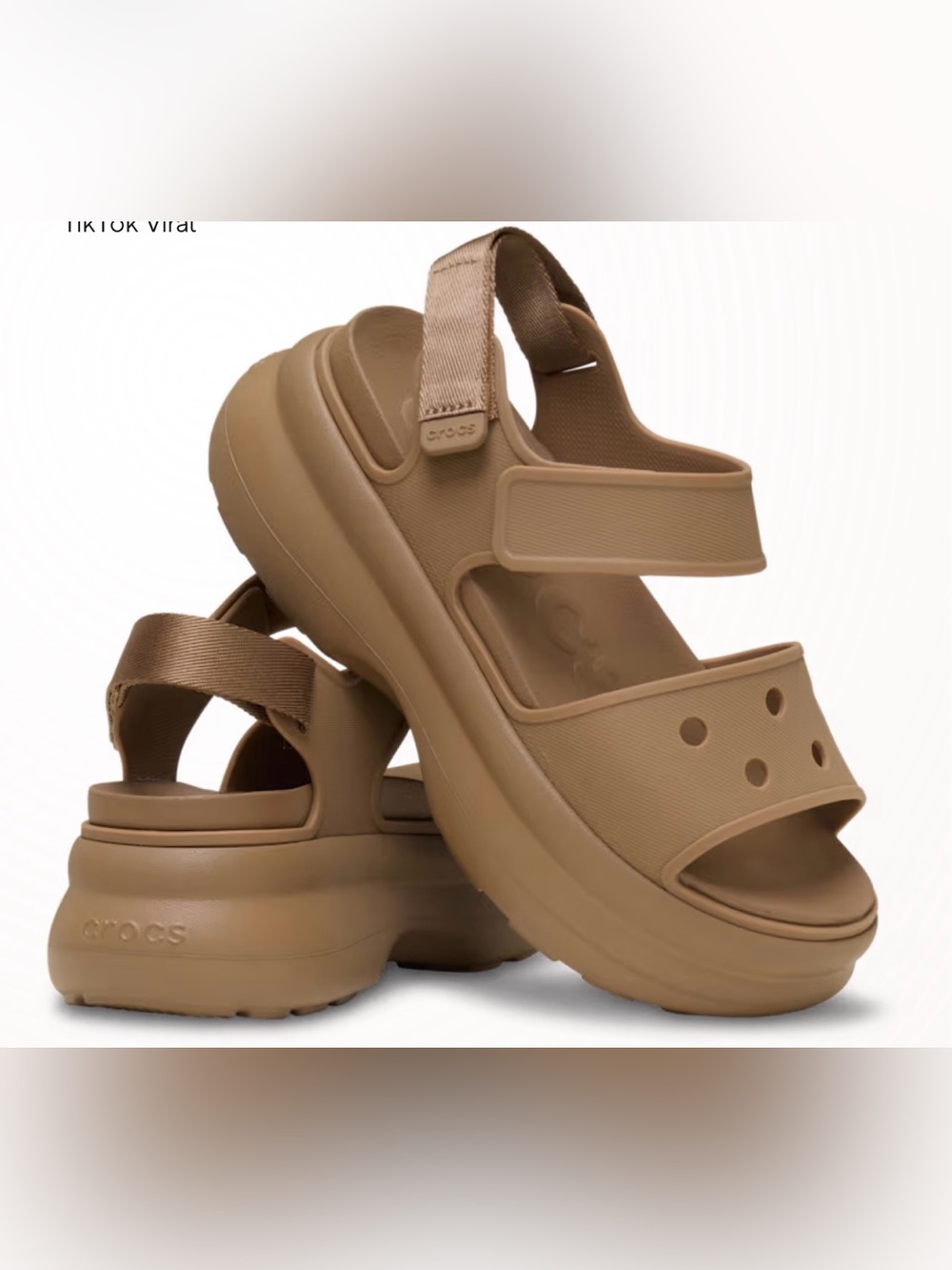 New CROCS Soho Y-Strap Sandal Size 8